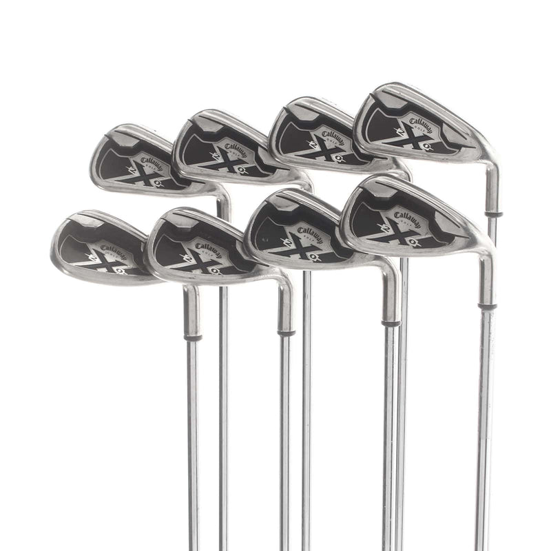 Callaway X-20 Steel Mens Right Hand Irons 4-SW Uniflex - Callaway X-20