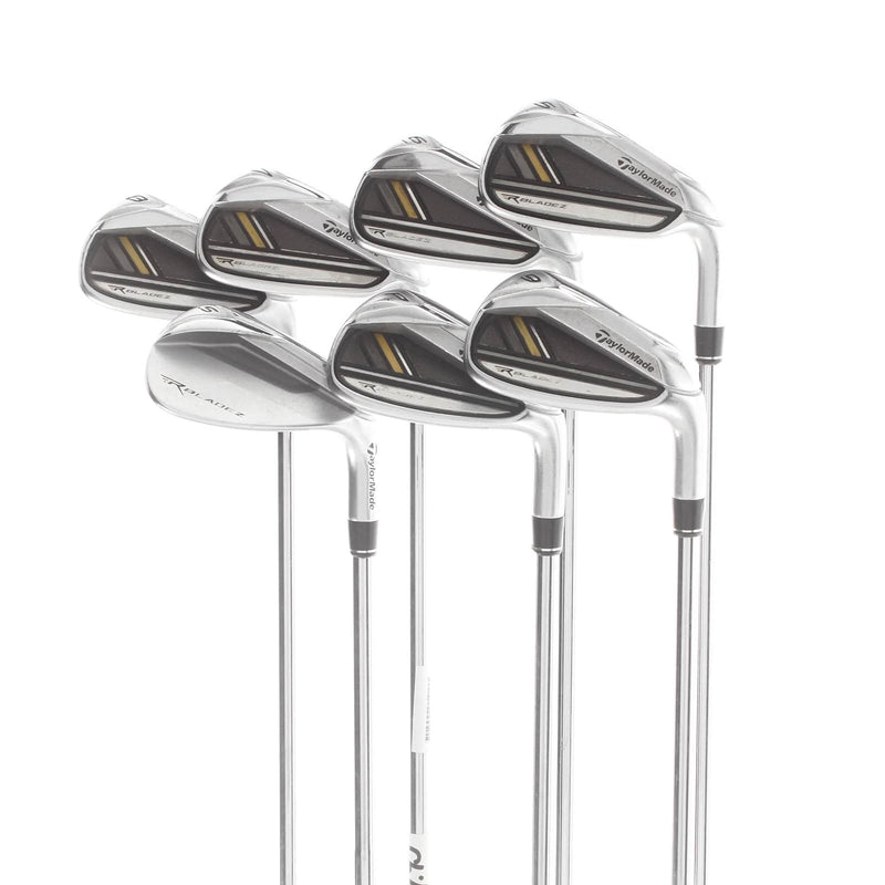 TaylorMade Rocket Bladez Steel Mens Right Hand Irons 5-SW Regular - RocketFuel Steel 85g