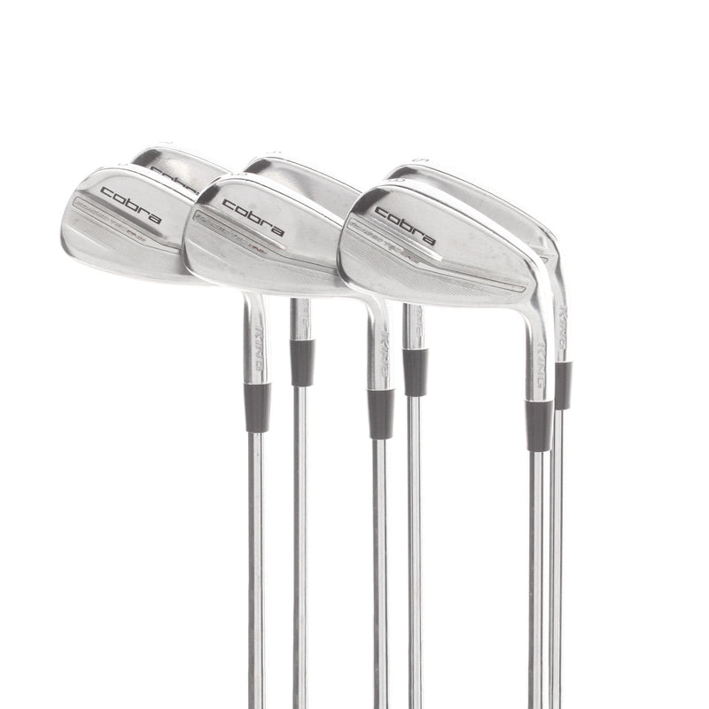 Cobra Forged Tec One Length 2022 Steel Mens Right Hand Irons 5-PW Stiff - KBS C-Taper Lite