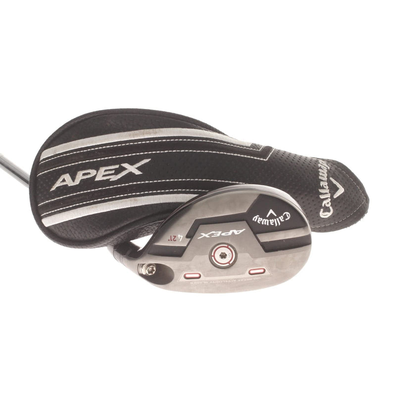 Callaway Apex 21 Graphite Mens Right Hand 4 Hybrid 21* Regular - UST Mamiya Recoil Dart Red 75