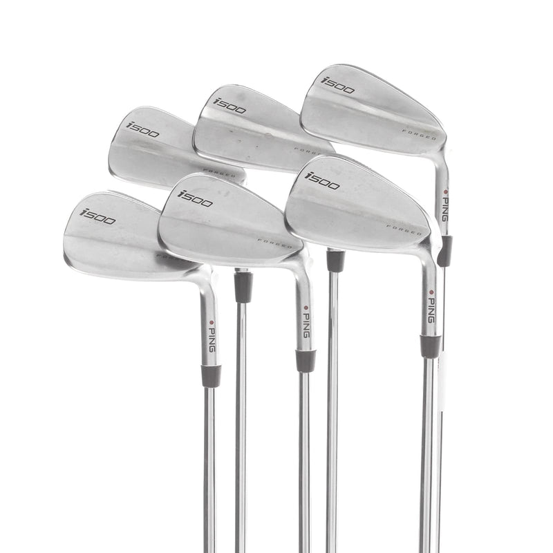 Ping i500 Steel Mens Right Hand Irons 5-PW Red Dot 1* Flat Stiff - True Temper Dynamic Gold
