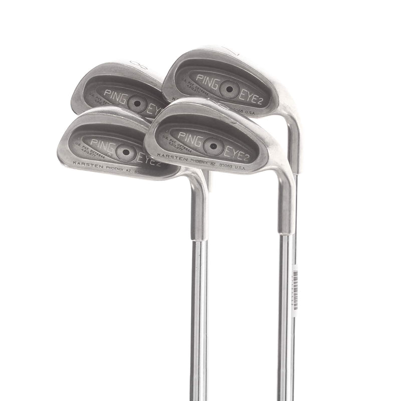 Ping Eye 2 Steel Mens Right Hand Irons 7-PW Black Dot Lite - Ping ZZ Lite