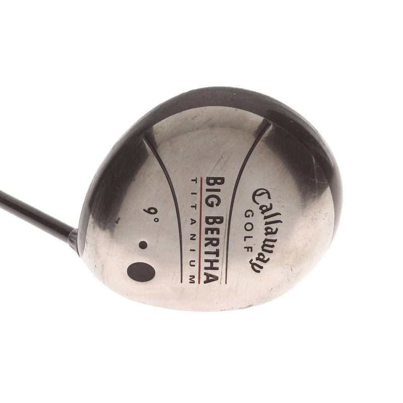 Callaway Big Bertha Titanium Graphite Mens Right Hand Driver 9* Firm - Callaway RCH 65w
