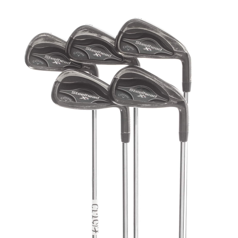 Callaway Steelhead Pro Steel Mens Right Hand Irons 5-PW Stiff - True Temper XP 105 ST15 S300