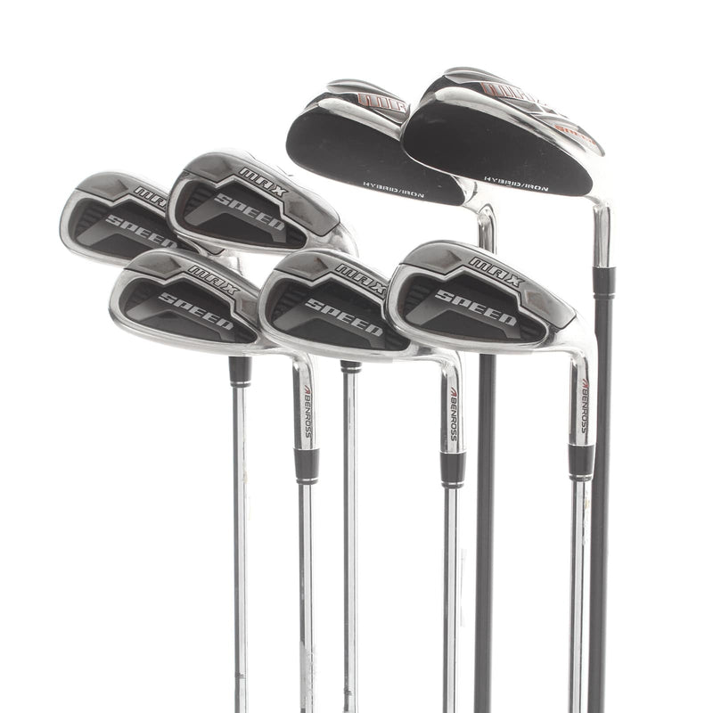 Benross Max Speed Steel/Graphite Mens Right Hand Irons 5-SW Regular -