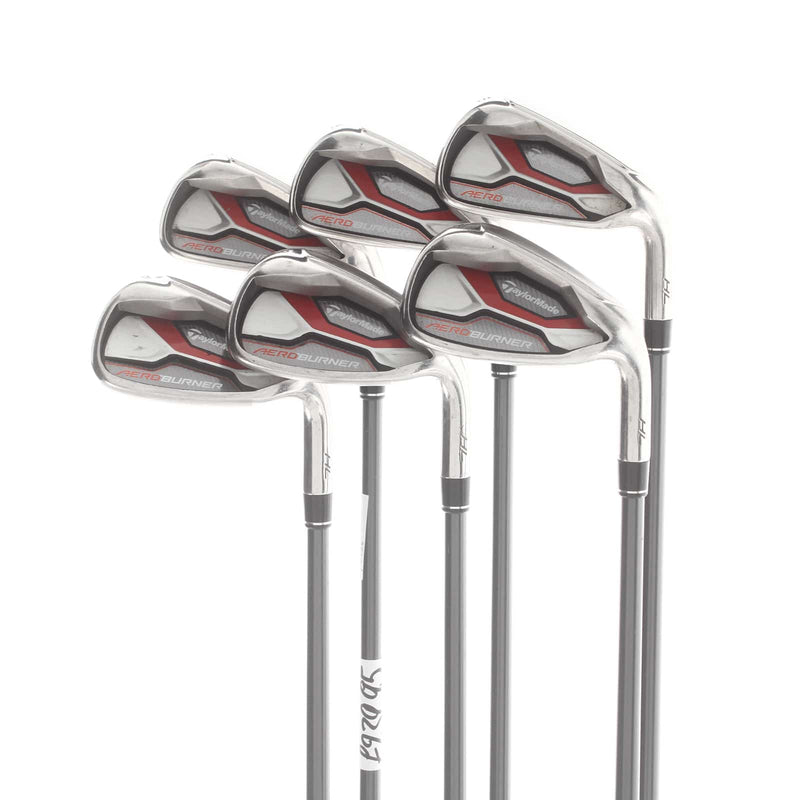 TaylorMade Aeroburner HL Graphite Mens Right Hand Irons 5-PW Regular - AeroBurner Reax 60