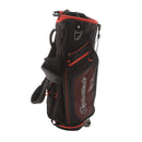 TaylorMade Stand Bag - Black/Red/White