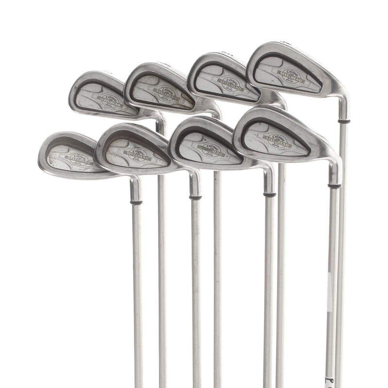 Callaway Steelhead X-14 Graphite Ladies Right Hand Irons 4-SW Ladies -
