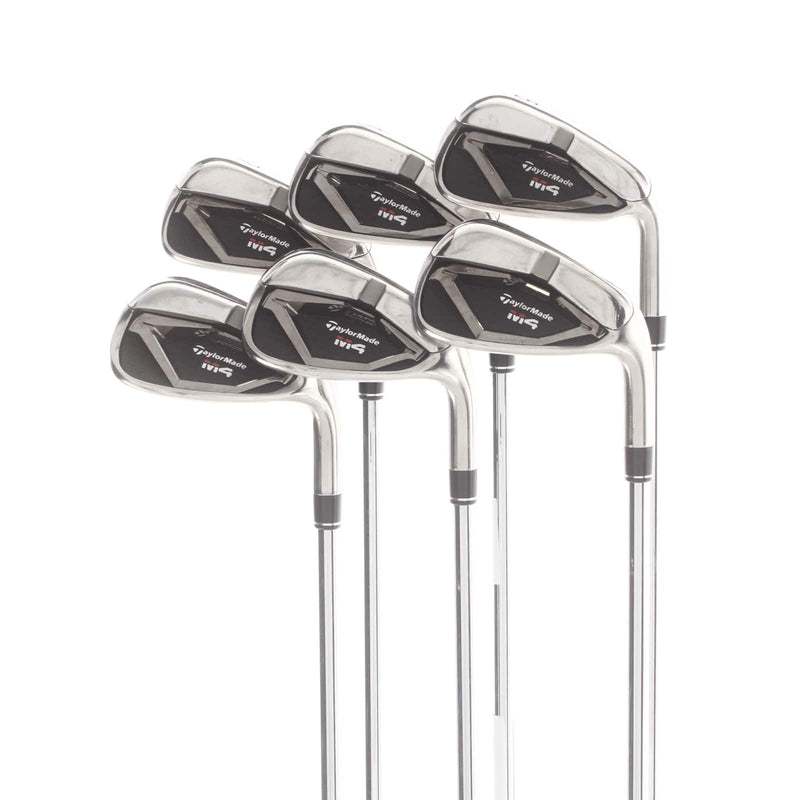 TaylorMade M4 Steel Mens Right Hand Irons 5-PW Regular - KBS Max 85