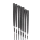 TaylorMade Super Steel Burner Steel Mens Right Hand Irons 3-PW Regular - TaylorMade Rifle Precision R-80