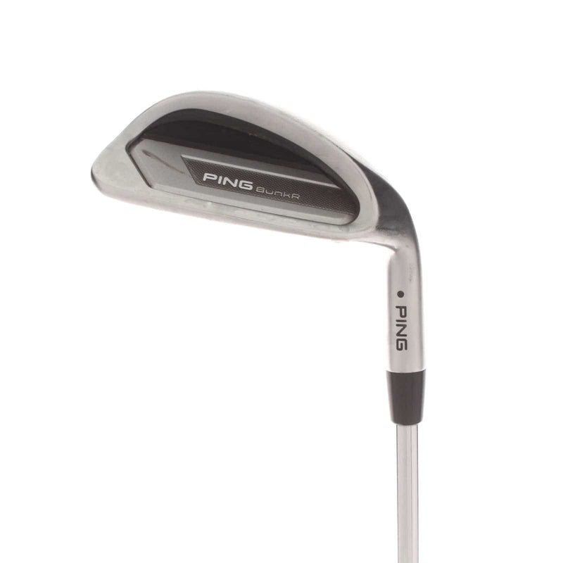Ping BunkR Steel Mens Right Hand Sand Wedge Black Dot 64* 14 Bounce Wedge - Ping Z-Z115