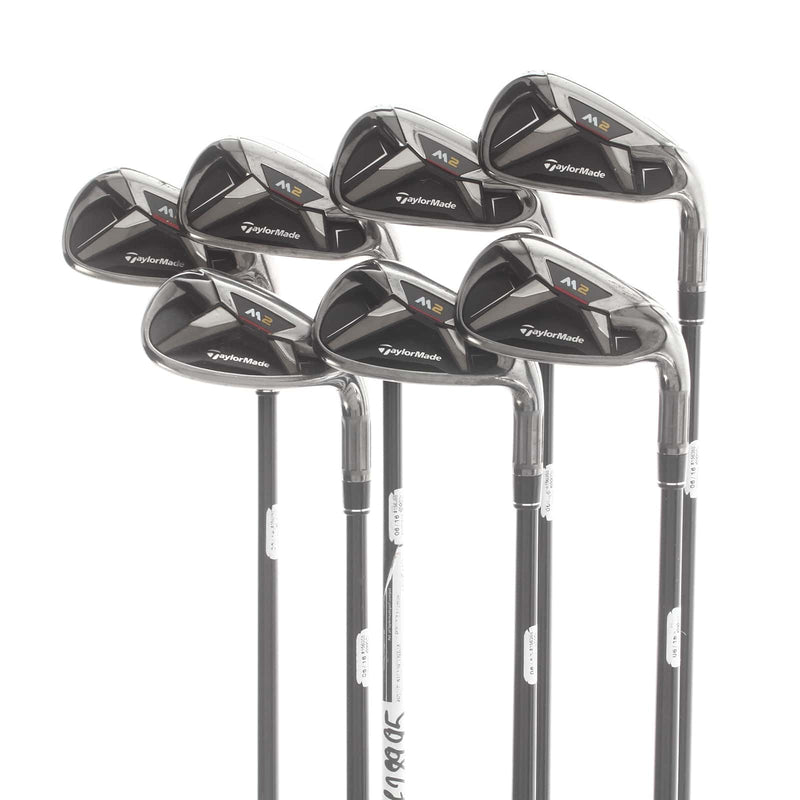 TaylorMade M2 2016 Graphite Mens Right Hand Irons 5-SW Stiff - TaylorMade Reax 75