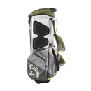 Callaway Chev Stand Bag - White/Grey/Lime