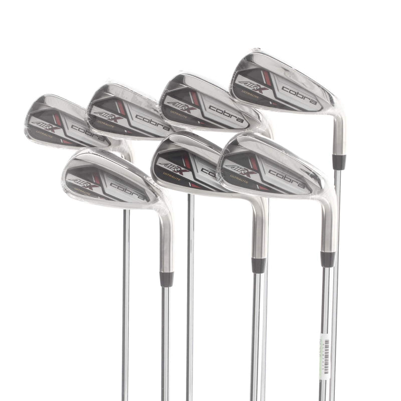 Cobra Air-X 2.0 Steel Mens Right Hand Irons 5-PW Regular - KBS Max 85