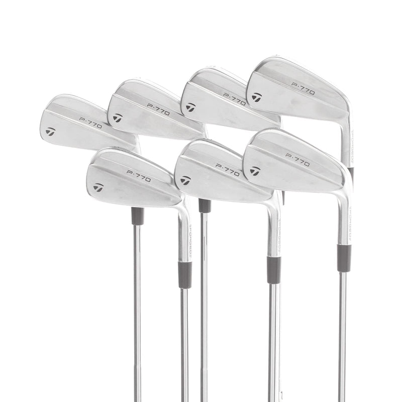 TaylorMade P770 2024 Steel Mens Right Hand Irons 4-PW Stiff - True Temper Dynamic Gold 115 S300