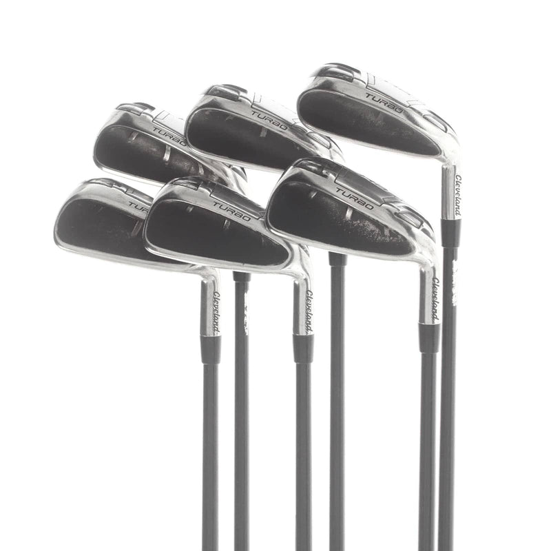 Cleveland Launcher HB Turbo Graphite Mens Right Hand Irons 5-PW Regular - Miyazaki C.Kua 6R