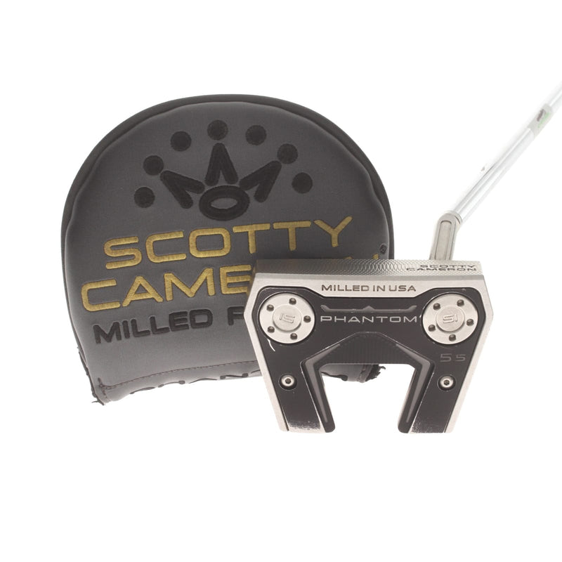 Scotty Cameron Phantom 5.5 2024 Mens Right Hand Putter 35" Mallet - SuperStroke