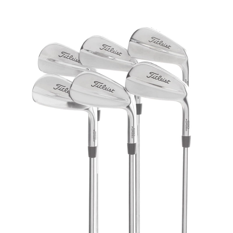 Titleist 620 Forged Steel Mens Right Hand Irons 5-PW Stiff - KBS Tour