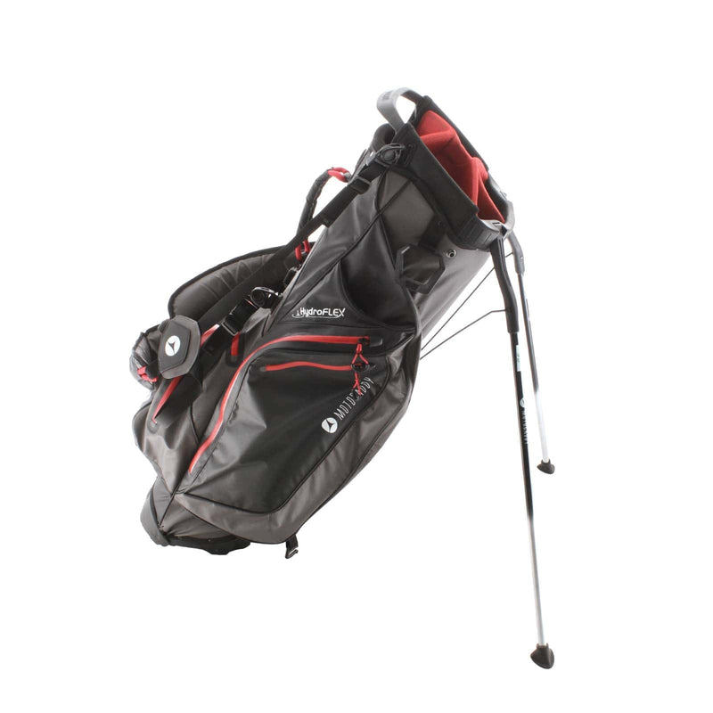 Motocaddy Hydro Flex Stand Bag - Black/Grey/Red