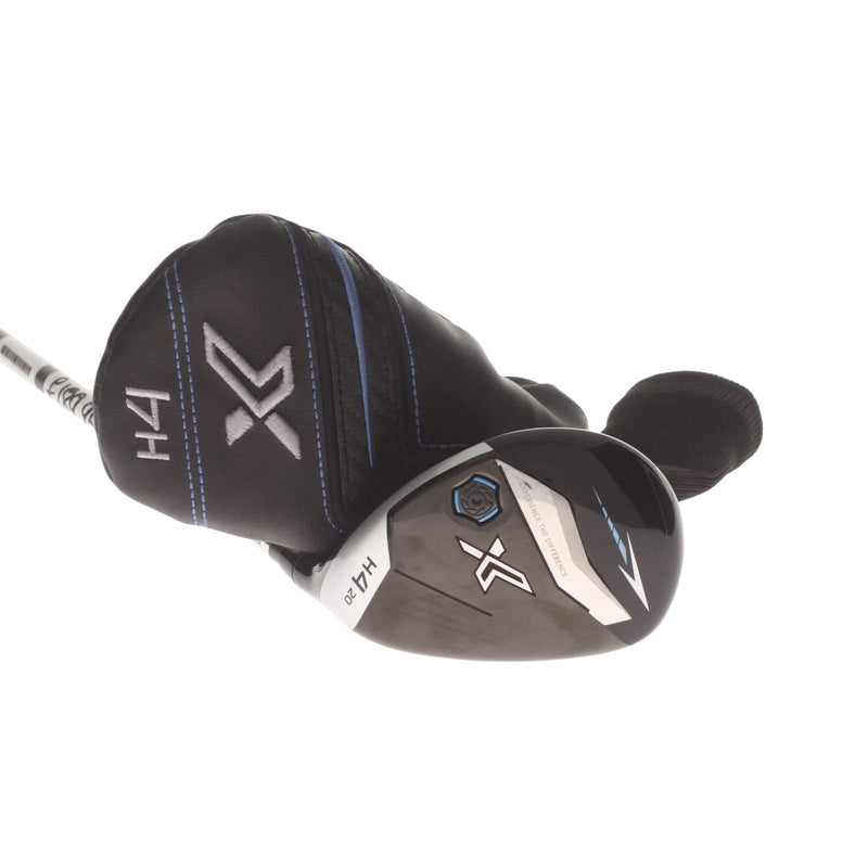 XXIO X 2024 Graphite Mens Right Hand 4 Hybrid 20* Stiff - Miyazaki AX-III 54g