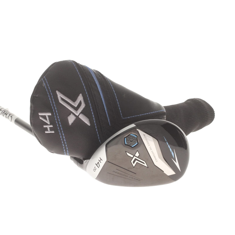 XXIO X 2024 Graphite Mens Right Hand 4 Hybrid 20* Regular - Miyazaki AX-III 50g