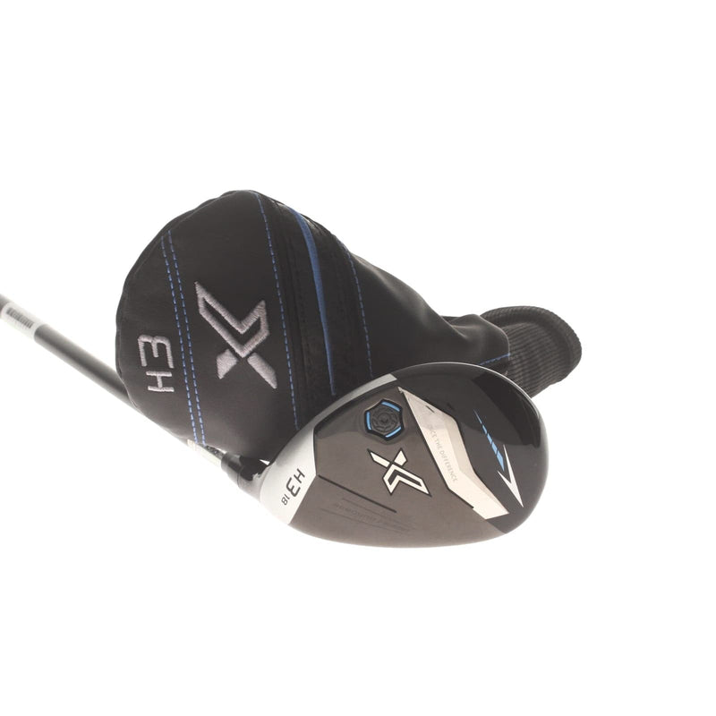 XXIO X 2024 Graphite Mens Right Hand 3 Hybrid 18* Stiff - Miyazaki AX-III 54g
