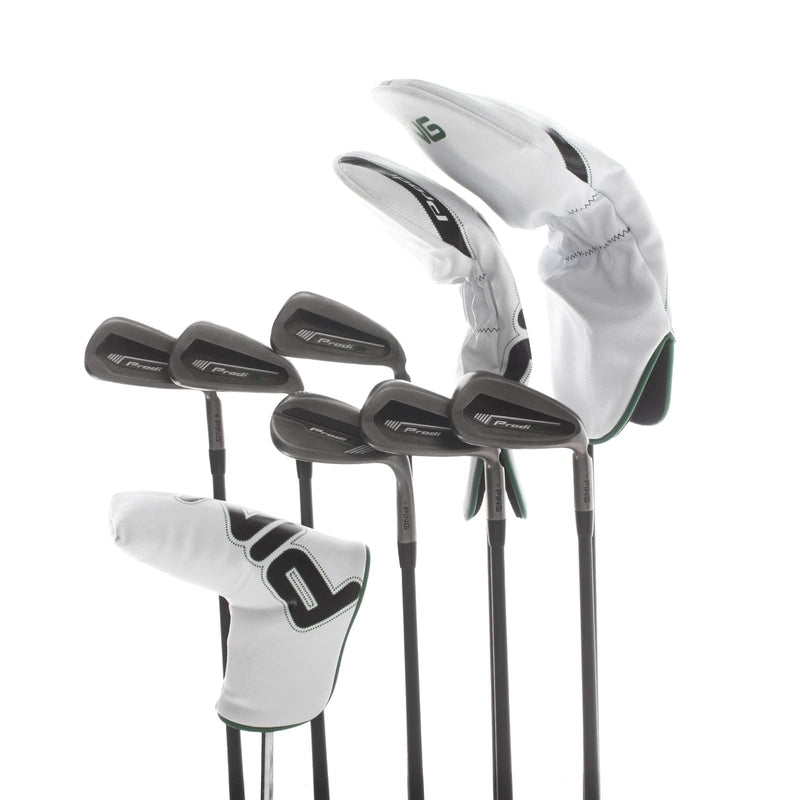 Ping Prodi G Steel/Graphite Junior Right Hand Package Set Green Dot 2* Upright Junior - Ping Prodi G