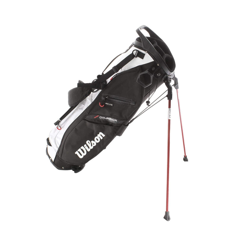Wilson Dynapwr Stand Bag - Black/White/Red