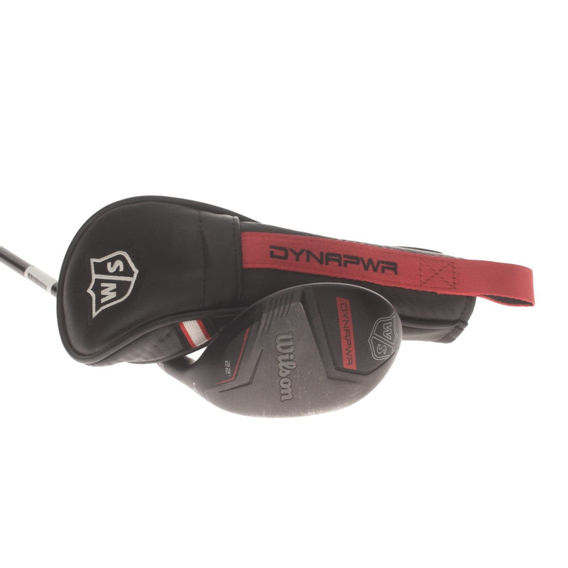 Wilson Dynapower 2023 Graphite Mens Right Hand 4 Hybrid 22* Regular - Project X HZRDUS Smoke RDX Red 70
