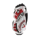 Callaway Cart Bag - White/Red