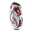 Callaway Cart Bag - White/Red