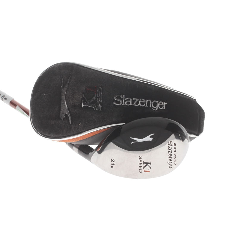 Slazenger K1 Speed Graphite Mens Right Hand 4 Hybrid 21* Stiff - Slazenger K1 Speed