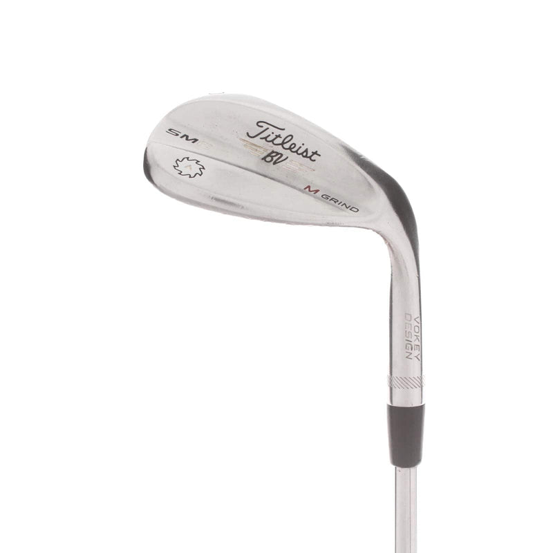 Titleist Vokey SM6 Steel Mens Right Hand Lob Wedge 60* 8 Bounce M Grind Wedge - True Temper Dynamic Gold