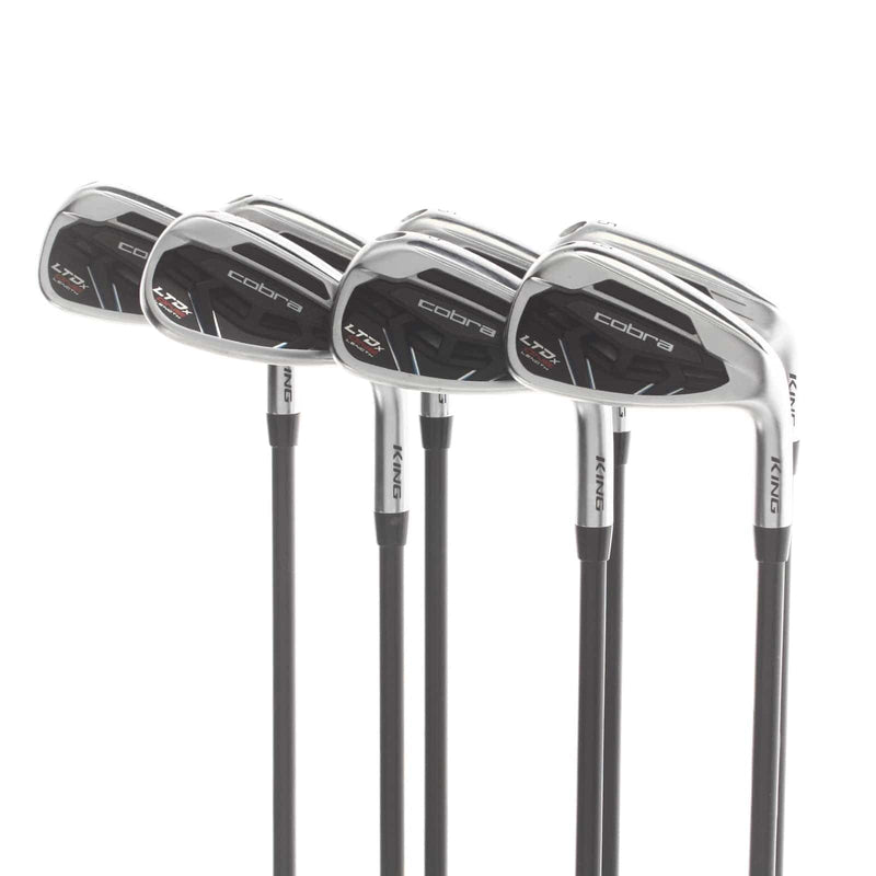 Cobra LTDx One Length Graphite Mens Right Hand Irons 5-SW Regular - KBS PGI 75