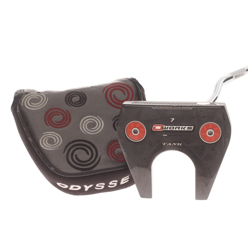 Odyssey O-Works Tank 7 Mens Right Hand Putter 35" Mallet - Superstroke 3.0 XL