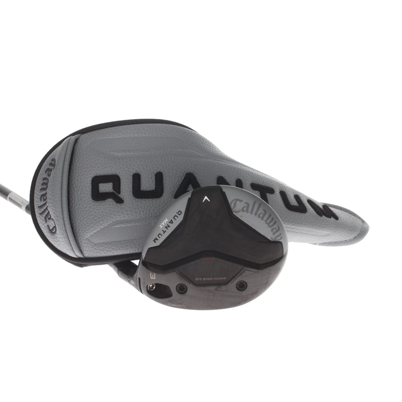 Callaway Quantum Max Graphite Mens Right Hand Fairway 3 Wood 15* Regular - Denali Frost 60g 5.5
