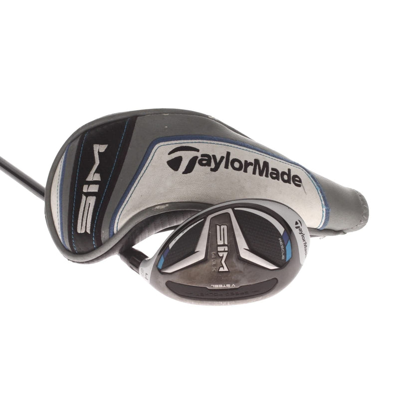 TaylorMade Sim Max Graphite Mens Right Hand 4 Hybrid 22* Regular - Fujikura Ventus 6-R