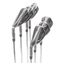 Ping G Series Steel Mens Left Hand Irons 5-SW Yellow Dot 1.5* Upright Regular - Ping AWT 2.0