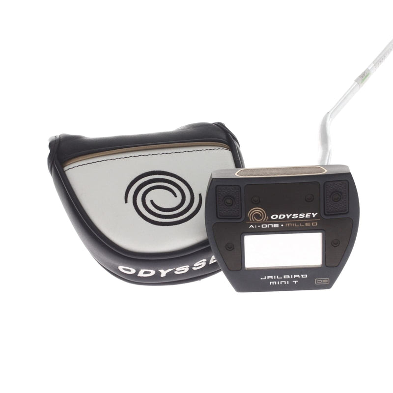 Odyssey Ai-One Milled Jailbird Mini T Mens Right Hand Putter 35" Mallet Odyssey Stroke Lab - Odyssey