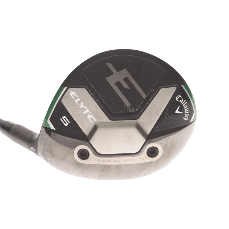 Callaway Elyte Graphite Mens Right Hand Fairway 5 Wood 18* Stiff - Denali Charcoal 6.0 60g