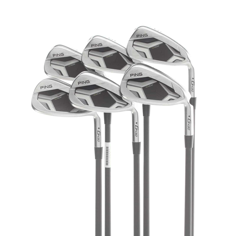 Ping G430 Graphite Mens Right Hand Irons 5-PW Black Dot Senior - Ping Alta CB AWT