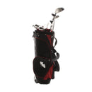 Wilson Deep Red Steel/Graphite Mens Right Hand Package Set Regular - Wilson
