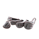 Wilson Deep Red Steel/Graphite Mens Right Hand Package Set Regular - Wilson