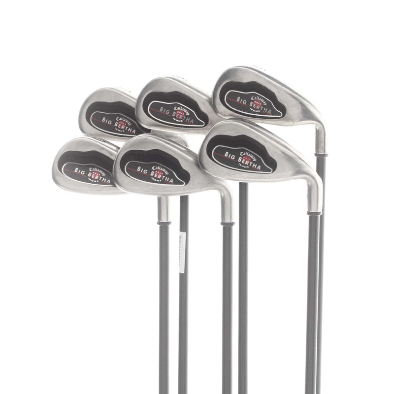 Callaway Big Bertha 2004 Graphite Mens Right Hand Irons 5-10 Regular - Callaway RCH 75i