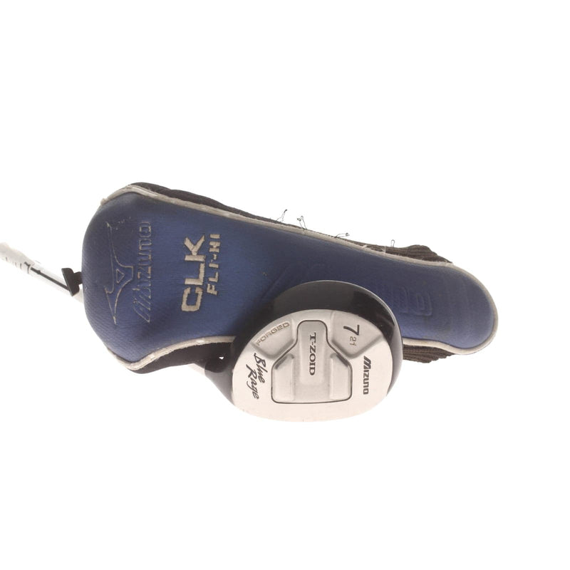 Mizuno T-Zoid Blue Rage Steel Mens Right Hand Fairway 7 Wood 21* Regular - True Temper Dynamic Gold R300