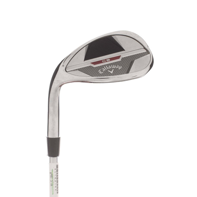 Callaway Mack Daddy CB Steel Mens Left Hand Gap Wedge 50* 12 Bounce Wedge - True Temper Elevate MPH 95