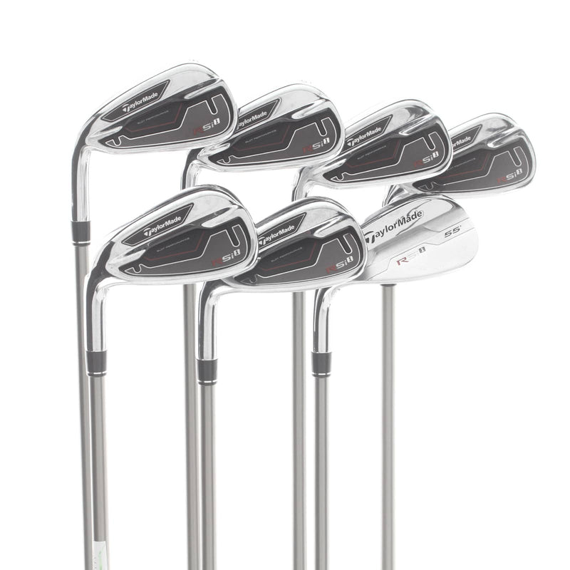 TaylorMade RSi1 Graphite Ladies Left Hand Irons 6-SW Ladies - REAX 45g
