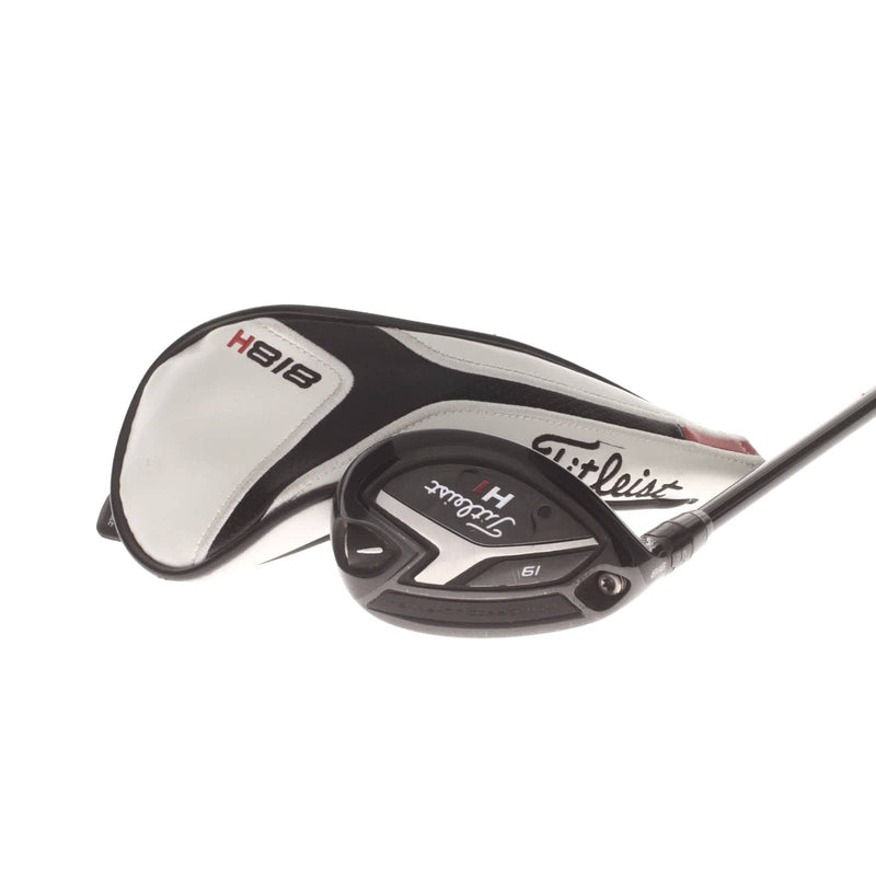Titleist 818 H1 Graphite Mens Left Hand 3 Hybrid 19* Stiff - Mitsubishi Chemical Tensei CK Series White 90