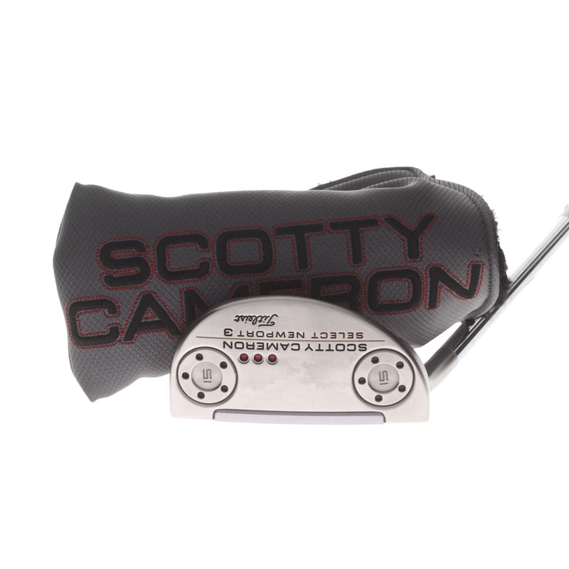Scotty Cameron Select Newport 3 2018 Mens Left Hand Putter 34" Mid-Mallet - Scotty Cameron