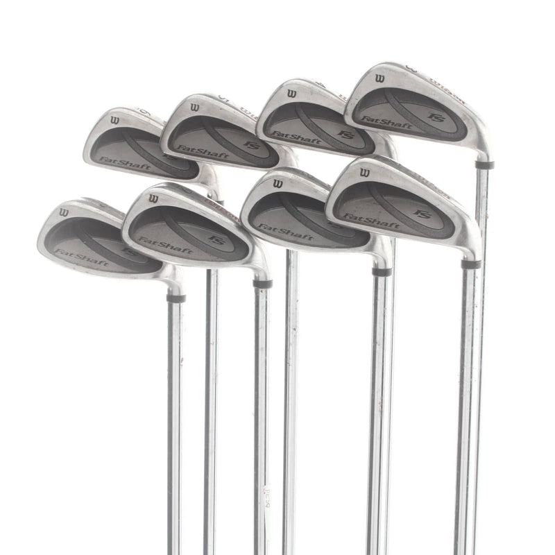 Wilson Fat Shaft Steel Mens Right Hand Irons 3-PW Regular -